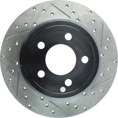 Centric Parts Sport Drilled/Slotted Brake Rotor, 127.63060L 127.63060L